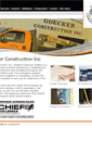 Mobile Screenshot of goeckerconstruction.com